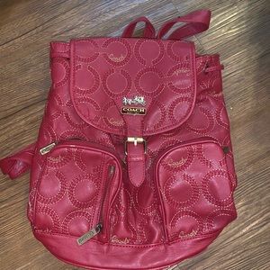 Coach back pack